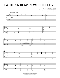 Father In Heaven, We Do Believe von Paul Cardall (Download) 