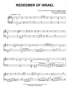 Redeemer Of Israel von Paul Cardall (Download) 
