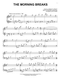 The Morning Breaks von Paul Cardall (Download) 
