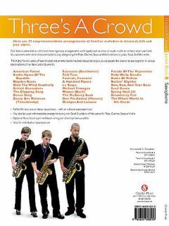 Three's a Crowd Junior Book B Saxophone von James Power 