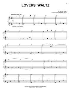 Lovers' Waltz von David Lanz (Download) 