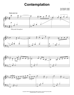 Contemplation von David Lanz (Download) 