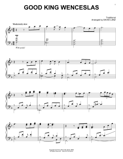 Good King Wenceslas von David Lanz (Download) 