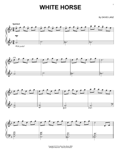 White Horse von David Lanz (Download) 