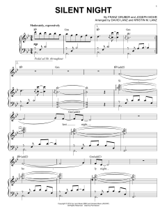 Silent Night von David & Kristin Amarie Lanz (Download) 