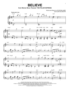 Believe [Jazz version] von Josh Groban (Download) 