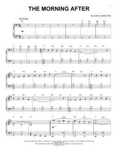 The Morning After [Jazz version] von Chico Hamilton (Download) 