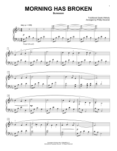 Morning Has Broken von Traditional Gaelic Melody (Download) 