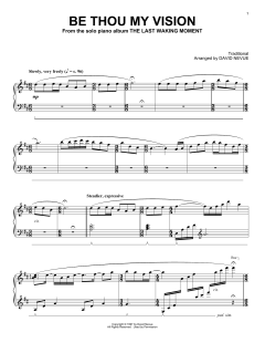 Be Thou My Vision von David Nevue (Download) 