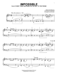 Impossible von Stephen Sondheim (Download) 