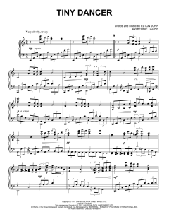 Tiny Dancer [Classical version] von Elton John (Download) 