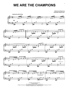 We Are The Champions [Classical version] von Queen (Download) 