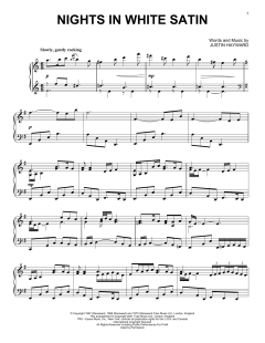 Nights In White Satin [Classical version] von The Moody Blues (Download) 