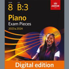 Juin: Barcarolle (Grade 8, list B3, from the ABRSM Piano Syllabus 2023 & 2024) (Download) 