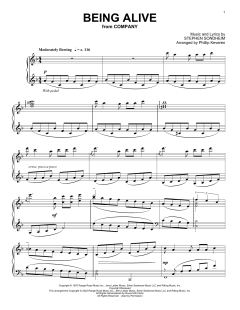Being Alive von Stephen Sondheim (Download) 