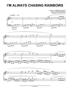 I'm Always Chasing Rainbows von Harry Carroll (Download) 