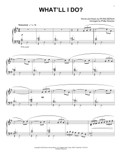 What'll I Do? von Irving Berlin (Download) 