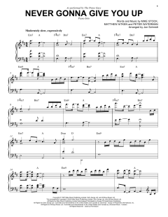 Never Gonna Give You Up von Rick Astley (Download) 