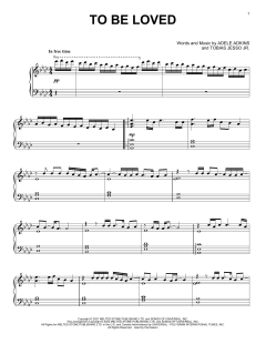 To Be Loved von Adele (Download) 