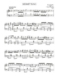 Kismet Rag von Scott Joplin (Download) 