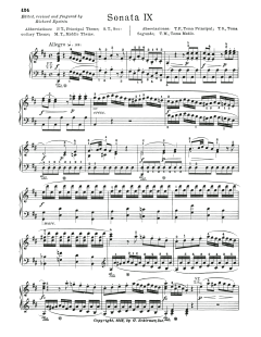 Sonata In D Major, K. 284 von Wolfgang Amadeus Mozart (Download) 