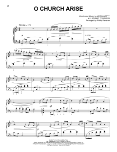 O Church Arise [Classical version] von Keith Getty (Download) 