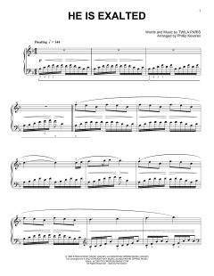 He Is Exalted [Classical version] von Twila Paris (Download) 