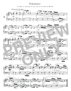 Polonaise In G Major, BWV App 130 von Johann Sebastian Bach (Download) 