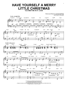 Have Yourself A Merry Little Christmas [Jazz version] von Hugh Martin (Download) 