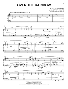 Over The Rainbow von Judy Garland (Download) 