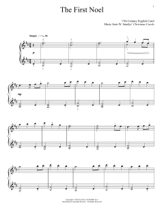 The First Noel von 17th Century English Carol (Download) 