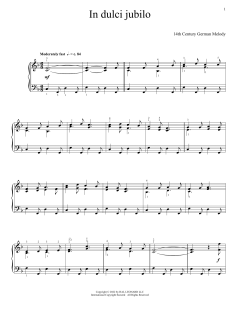 In Dulci Jubilo (Download) 
