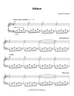 Adieux von Ludovico Einaudi (Download) 