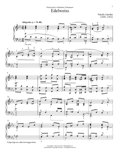 Edelweiss von Natalia Jonatha (Download) 