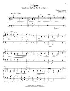 Religioso von Fredrikke Egeberg (Download) 