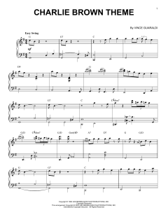 Charlie Brown Theme [Jazz version] von Vince Guaraldi (Download) 