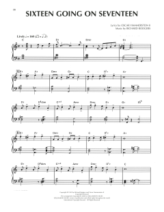 Sixteen Going On Seventeen [Jazz version] von Richard Rodgers (Download) 