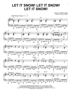 Let It Snow! Let It Snow! Let It Snow! [Boogie Woogie version] von Jule Styne (Download) 