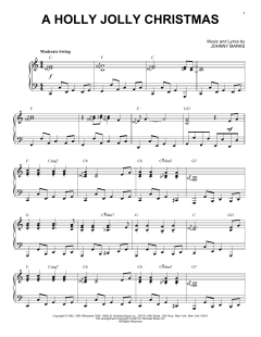 A Holly Jolly Christmas [Boogie Woogie version] von Johnny Marks (Download) 