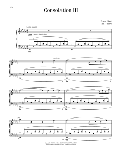 Consolation No. 3 In D-Flat Major von Franz Liszt (Download) 