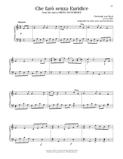 Che Faro Senza Euridice? (Download) 