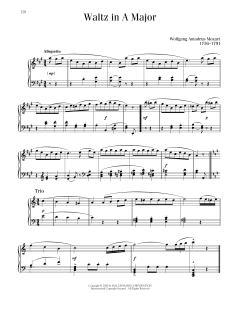 Waltz In A Major (Download) 