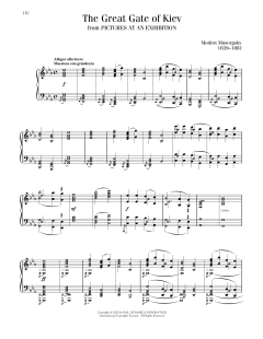 Great Gate Of Kiev von Modest Mussorgsky (Download) 