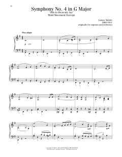 Symphony No. 4 In G Major von Gustav Mahler (Download) 
