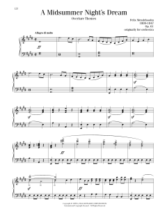 A Midsummer Night's Dream Overture, Excerpt von Felix Mendelssohn (Download) 