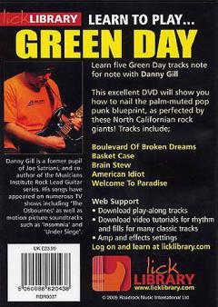 Learn To Play Green Day von Danny Gill 