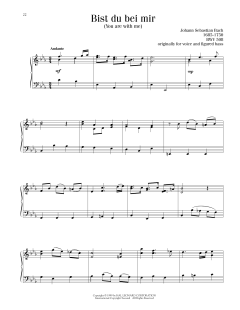 Bist du bei mir (You Are With Me) (Download) 