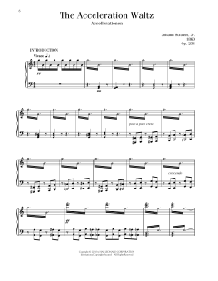 Acceleration Waltz, Op. 234 (Download) 