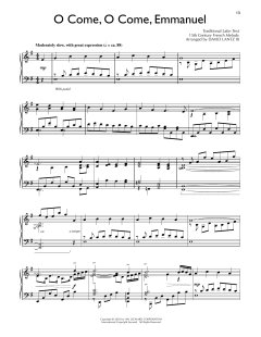 O Come, O Come, Emmanuel von Thomas Helmore (Download) 