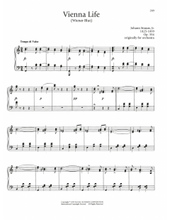 Vienna Life, Op. 354 (Download) 